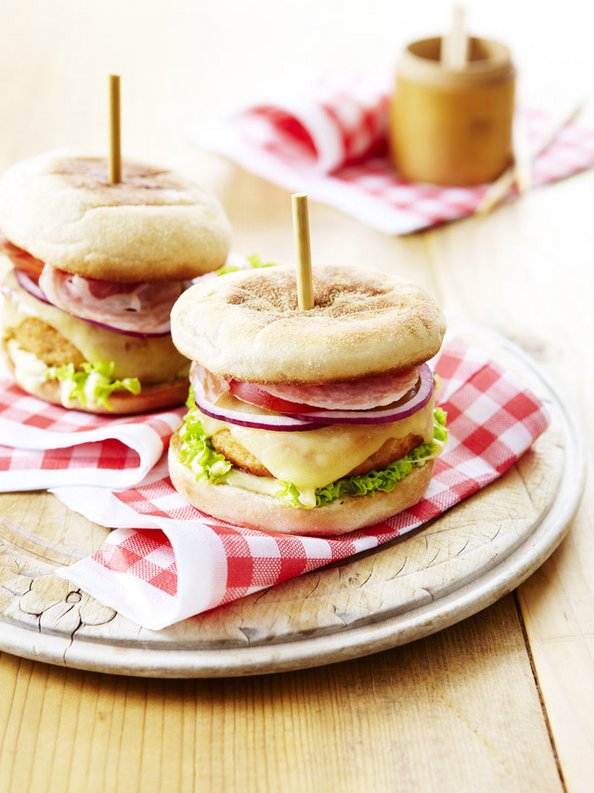 Chickenburger mit Appenzeller® Käse