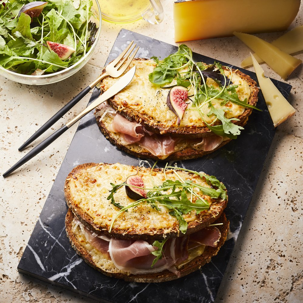 Croque Monsieur mit Schinken und Appenzeller®