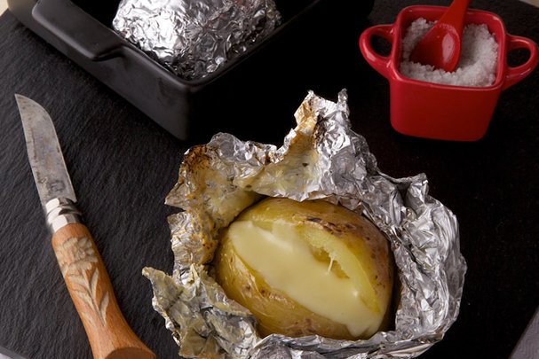 Gegrillte Folienkartoffel mit Appenzeller® Käse