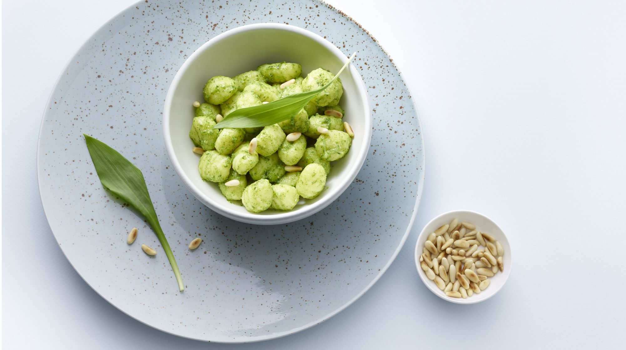 Gnocchi mit Bärlauchsauce und Schweizer Emmentaler AOP