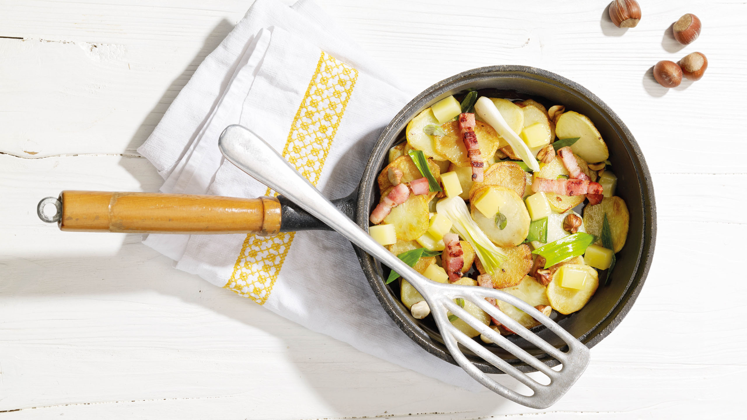 Kartoffelpfanne mit Schweizer Emmentaler AOP