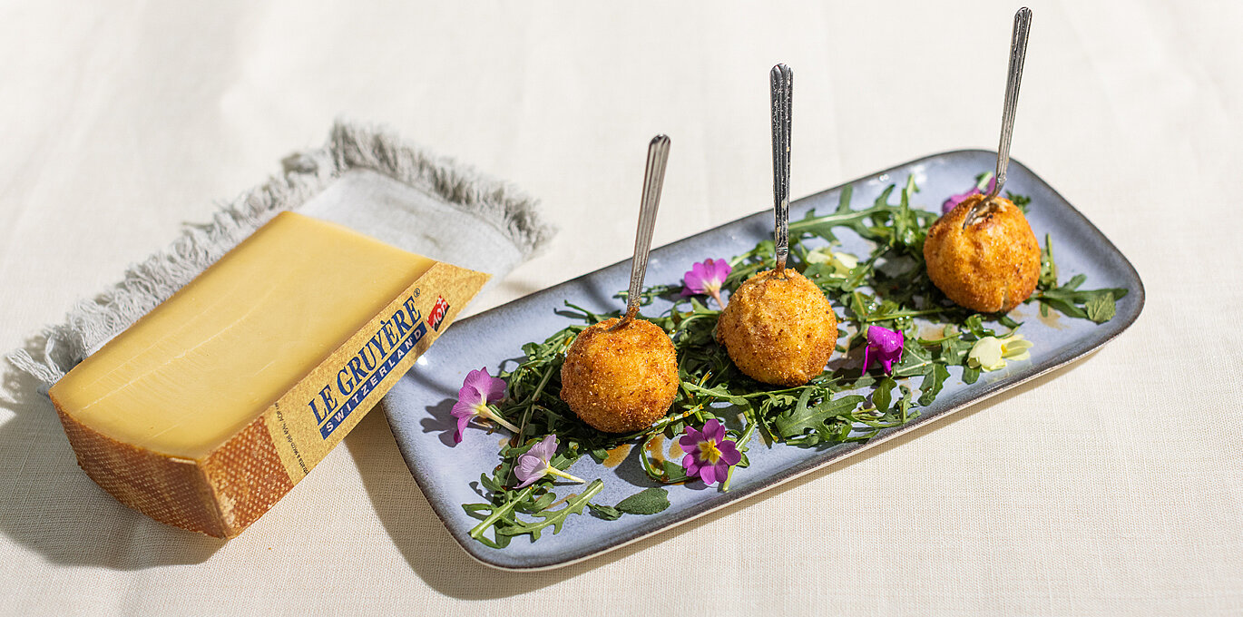 Cake-Pops mit Le Gruyère AOP