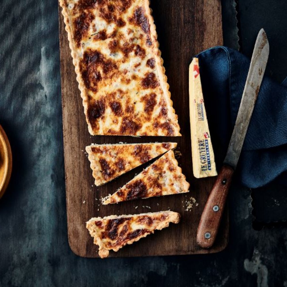 Speckkuchen mit Le Gruyère AOP