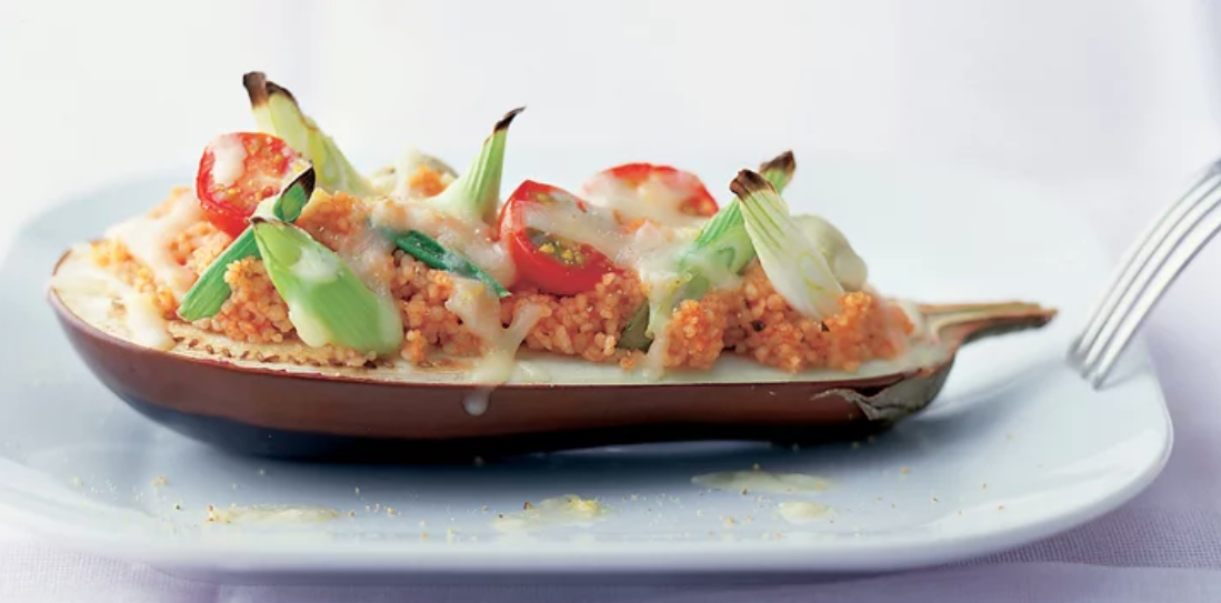 Couscous-Auberginen mit Raclette Suisse®