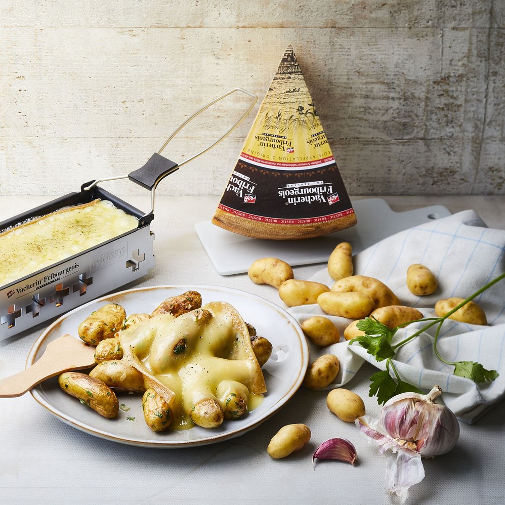 Knoblauch-Bratkartoffeln mit Vacherin Fribourgeois AOP