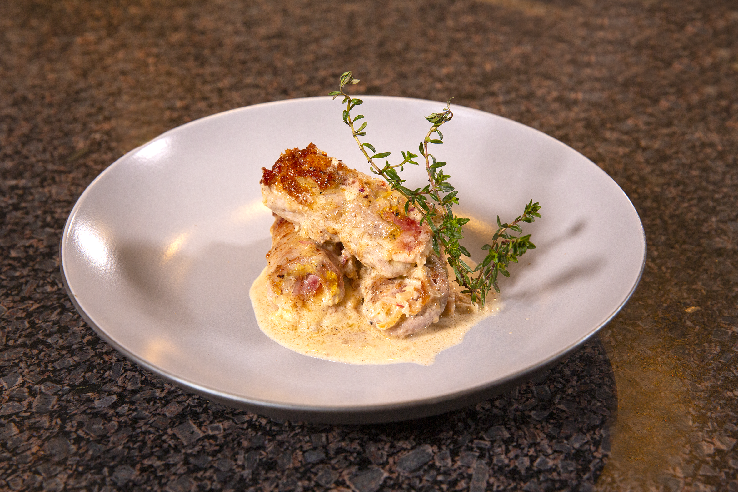 Kalbsrouladen mit Vacherin Fribourgeois AOP