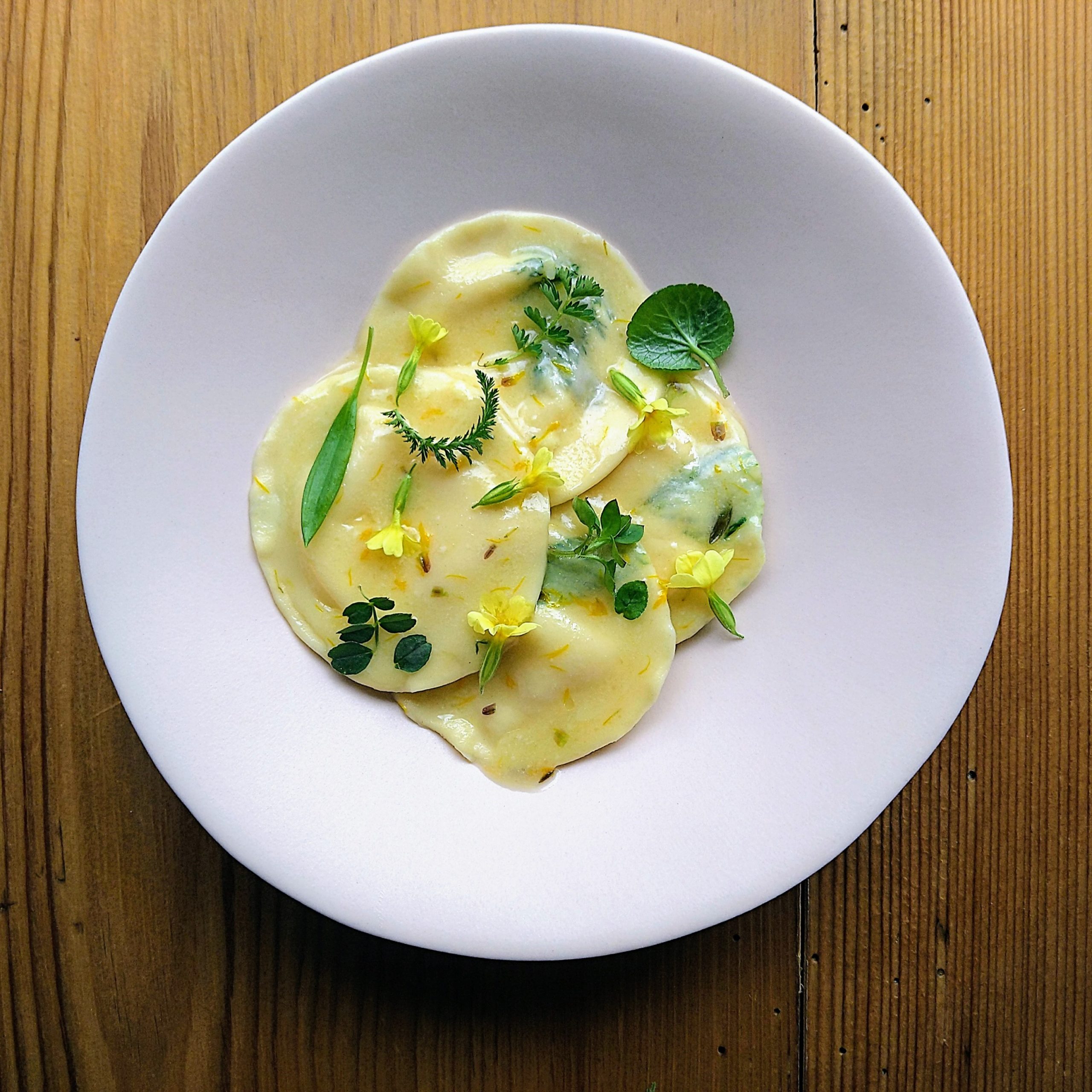 Ravioli mit Vacherin Fribourgeois AOP Füllung