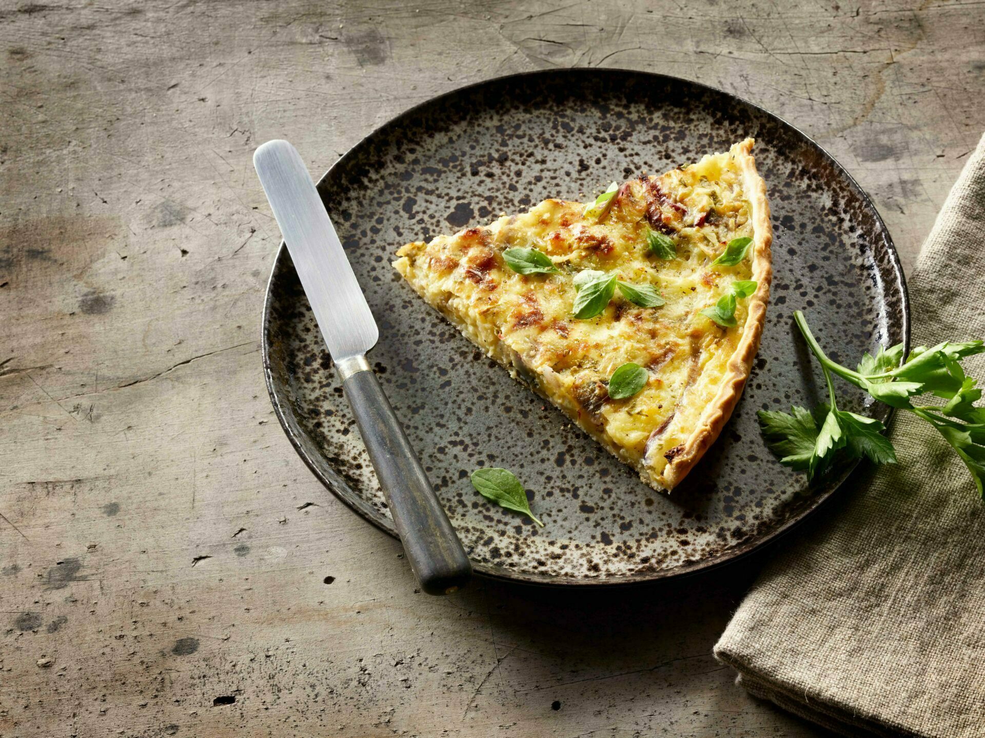 Kartoffel-Quiche mit Schweizer Emmentaler AOP