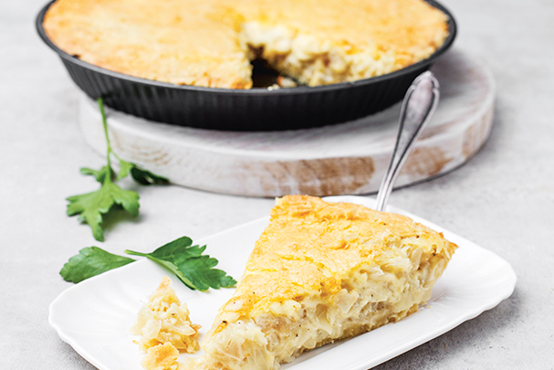 Zwiebelkuchen mit Schweizer Emmentaler AOP