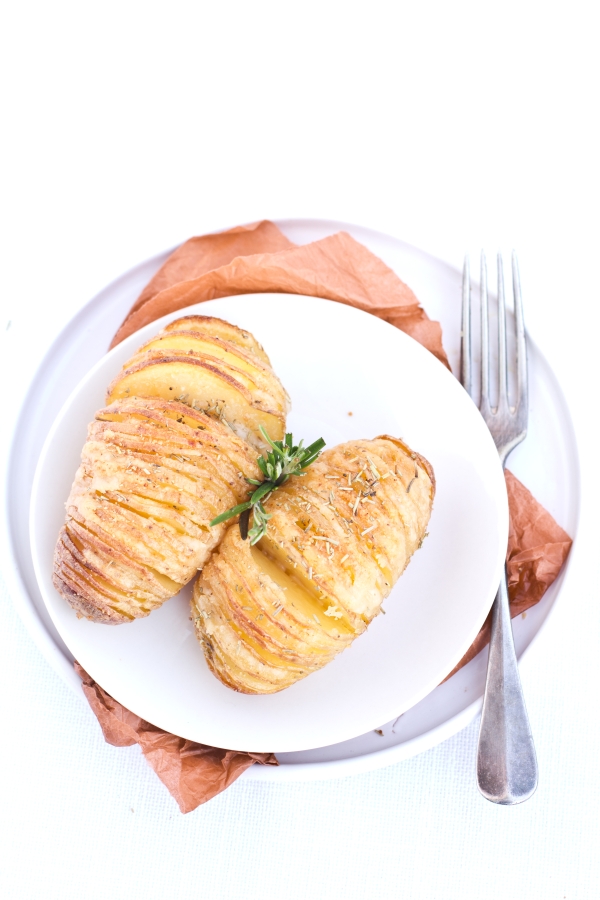 Hasselback - Kartoffel mit Le Gruyere AOP