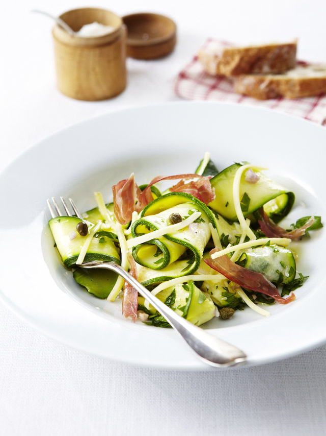 Zucchinisalat mit Le Gruyère AOP