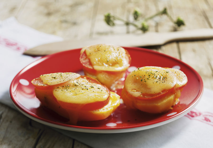 Tomaten-Käse-Kartoffeln