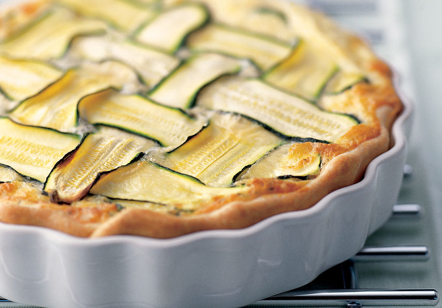 Zucchini-Raclette-Kuchen