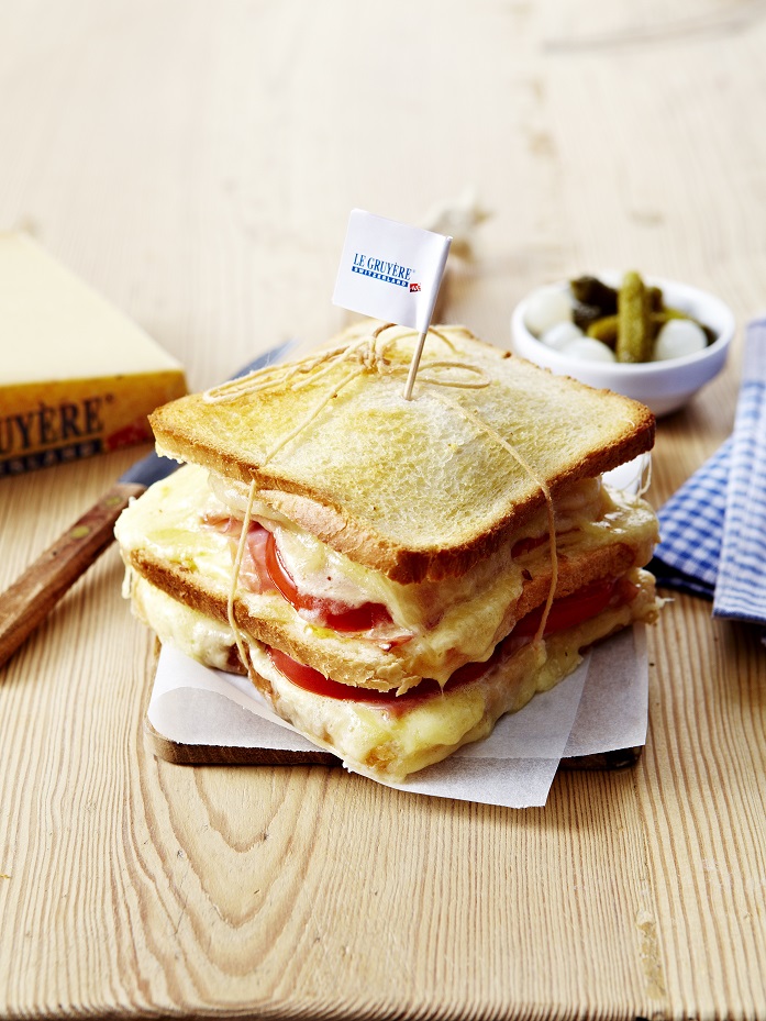 Croque Monsieur mit Le Gruyère AOP