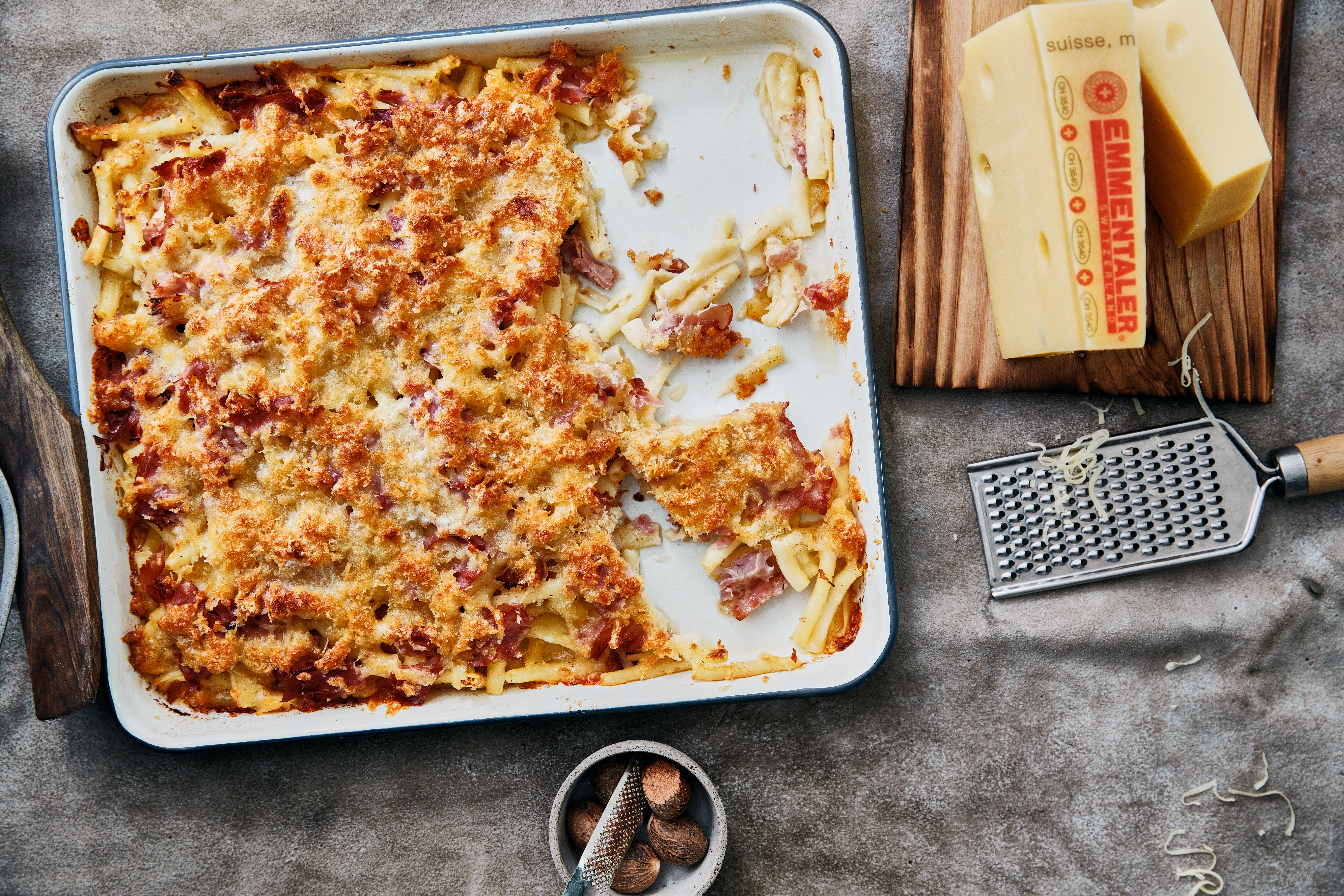 Mac and cheese mit Schweizer Emmentaler AOP